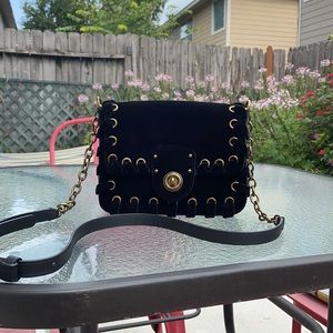 Ralph Lauren Velvet Crossbody w/ dust bag